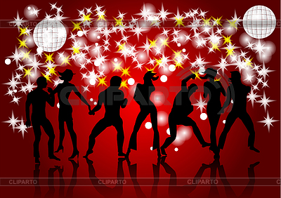 3515707-disco-silhouettes-of-dancing-people